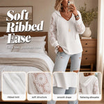 Elegant Lace Hoodie Cardigan