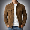 Men’s Vintage Suede Utility Jacket