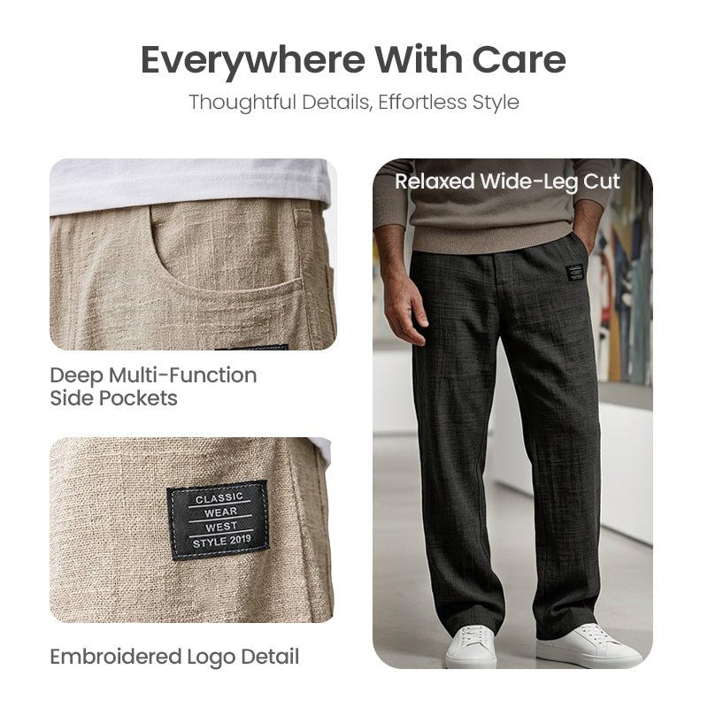 💕60% OFF!!💕Breathable Straight-Leg Trousers for Men - image 7